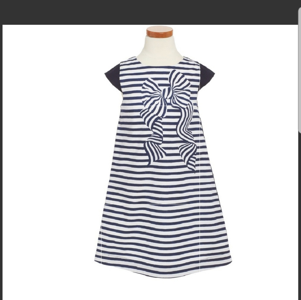 Kate Spade Trompe l'oeil Girls Dress